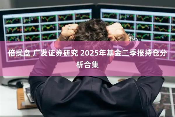 倍操盘 广发证券研究 2025年基金二季报持仓分析合集